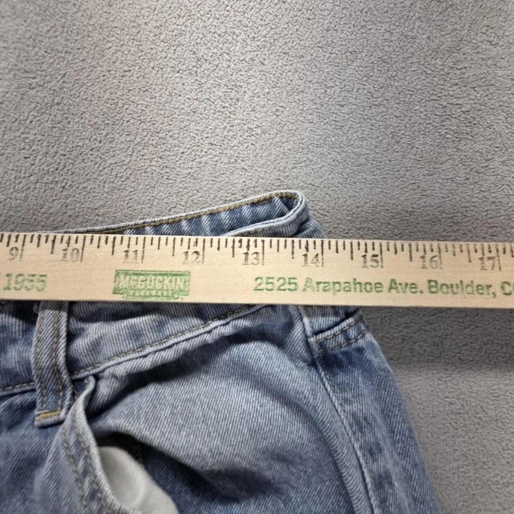 Cider Jeans Womens L Blue High Rise Wide‎ Leg Baggy Y2K Carpenter Fits 27x28